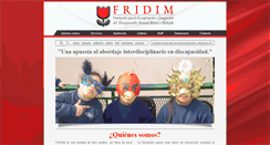 Desktop Screenshot of fridim.org.ar